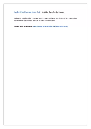 excellent uber clone app source code best uber