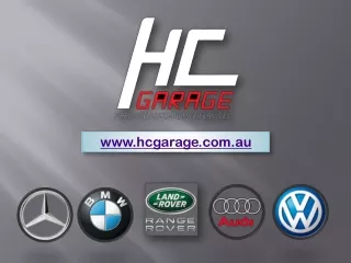 European Car Mechanic in Thomastown | HC Garage