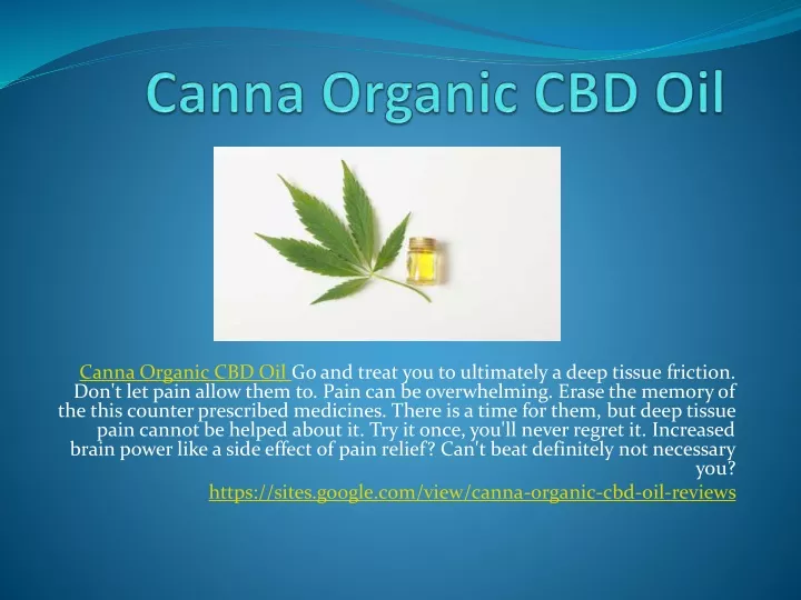 canna organic cbd oil go and treat