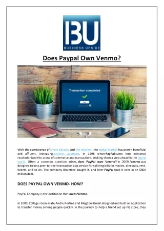 does paypal own venmo