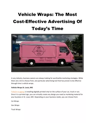 Use Car Wrap To Engage Your Audience