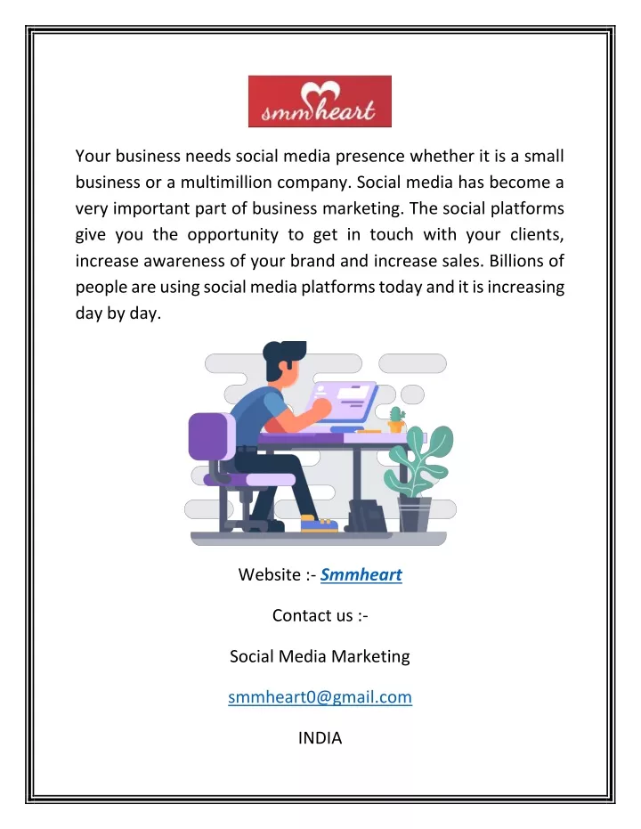 your business needs social media presence whether