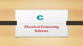What is Electrical Estimating Software, Its Trends and Benefits?