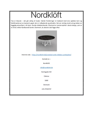 Sildebensbord med Forlængelse | Nordklöft.dk