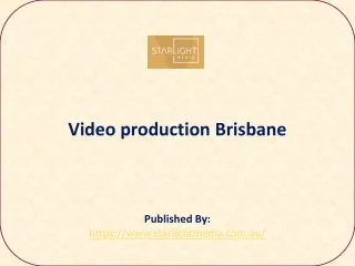 video production Brisbane