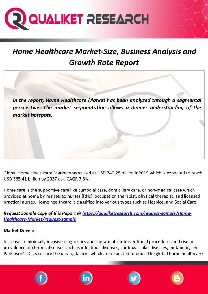 home healthcare market size business analysis