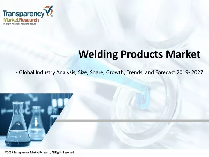 welding products market