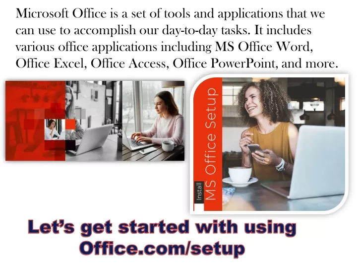 microsoft office is a set of tools