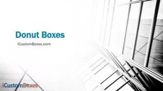 donut boxes