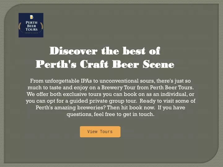 discover the best of discover the best of perth