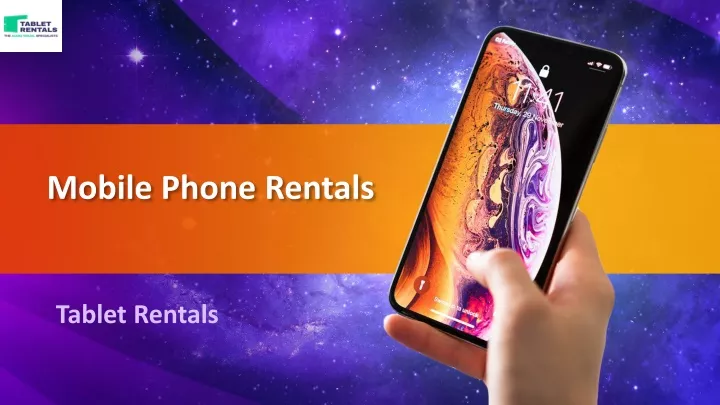 mobile phone rentals