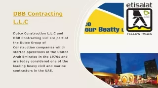 Construction Company - DBB Contracting LLC