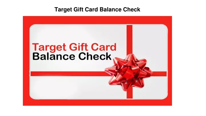 target gift card balance check