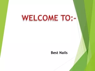 welcome to