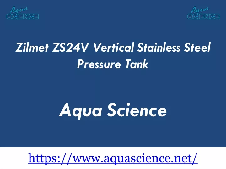 zilmet zs24v vertical stainless steel pressure