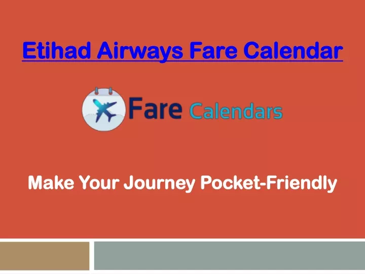 etihad airways fare calendar