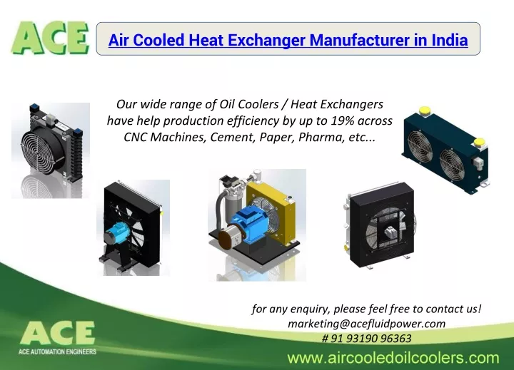 air cooled heat exchanger manufacturer in india