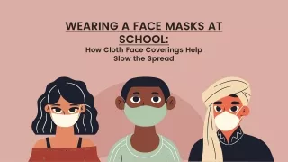Wearing a face mask in schools