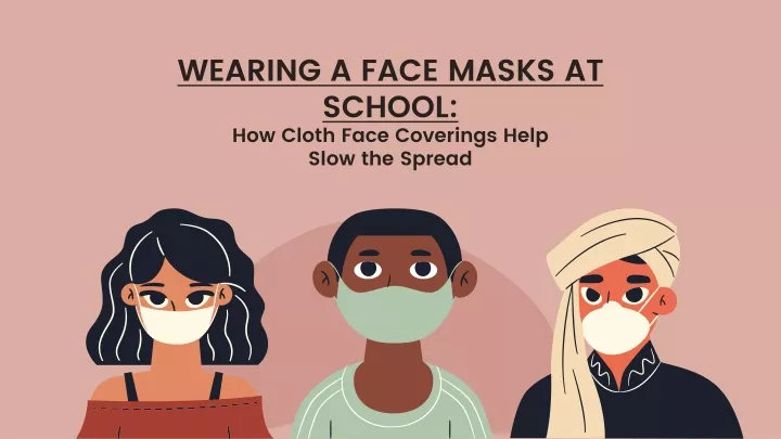 wearing a face masks at school