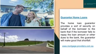 Guarantor Home Loans
