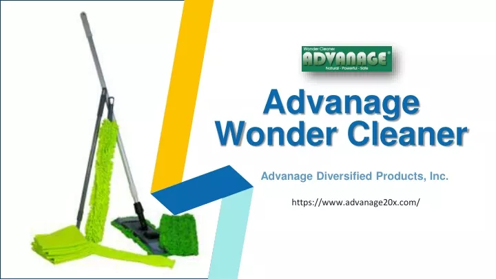 advanage wonder cleaner