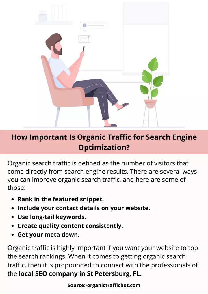 how important is organic traffic for search