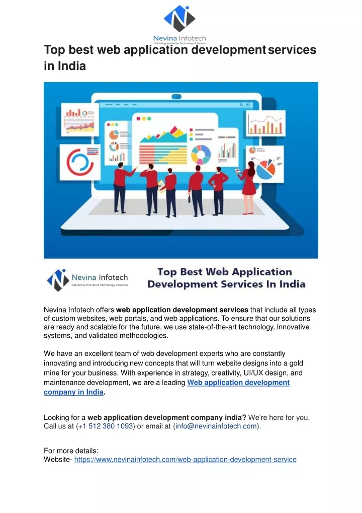 top best web application development services