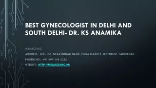 Gynecologist in Faridabad