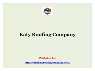 Katy Roofing Company