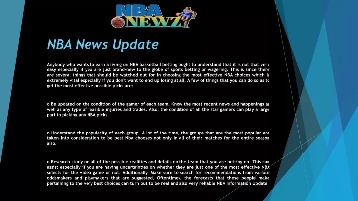 nba news update