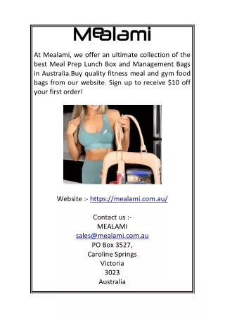at mealami we offer an ultimate collection