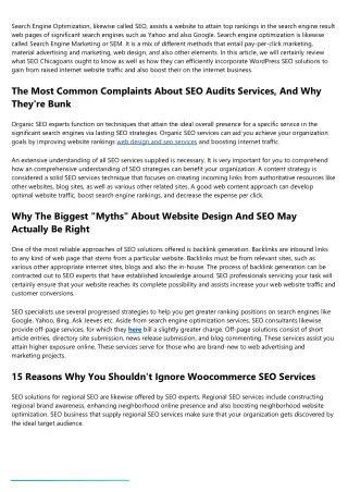 Why You Should Focus On Improving WordPress SEO Audit