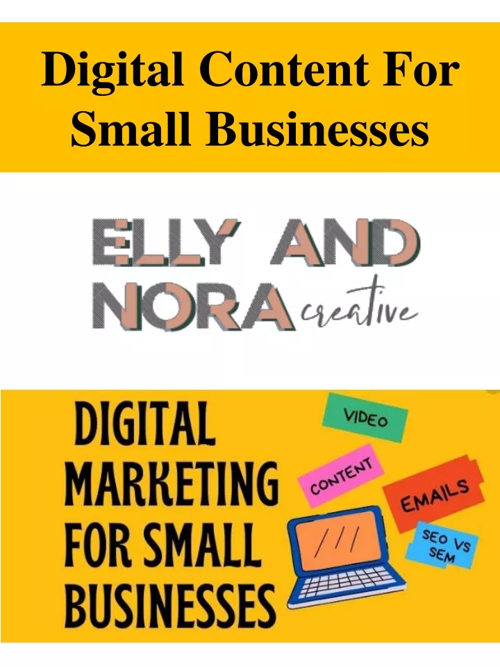 digital content for small businesses