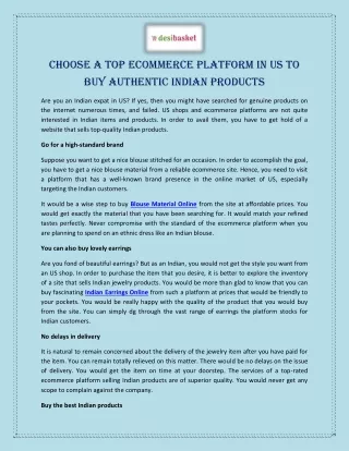 choose a top ecommerce platform
