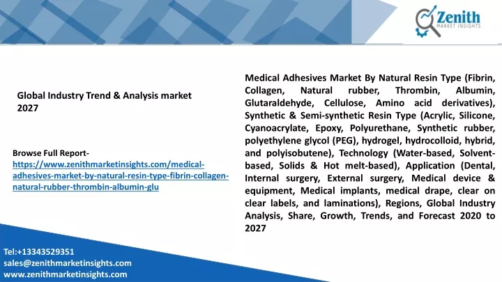 medical adhesives market by natural resin type