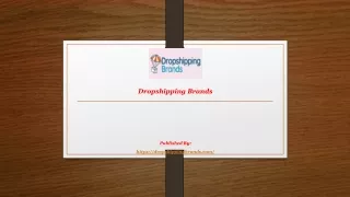 dropshipping brands published by https dropshippingbrands com