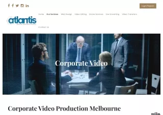 Corporate Video Melbourne | Corporate Video Production Melbourne