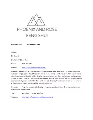 Phoenix And Rose