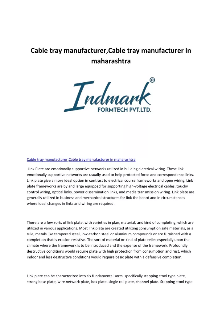cable tray manufacturer cable tray manufacturer