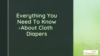 Everything You Need To Know About Cloth Diapers