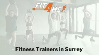 Fitness Trainers in Surrey