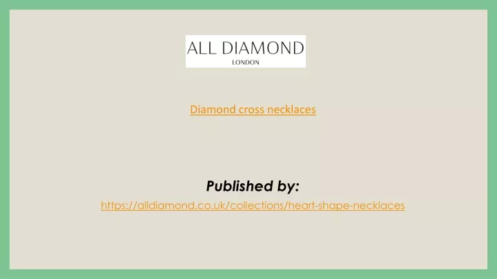 published by https alldiamond co uk collections