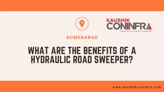 What are the Benefits of a Hydraulic Road Sweeper?