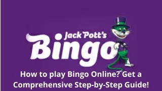 How to play Bingo Online? Get a Comprehensive Step-by-Step Guide!