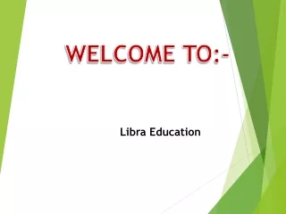 welcome to