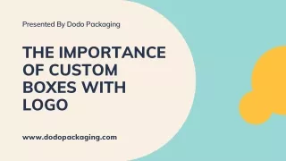 presented by dodo packaging