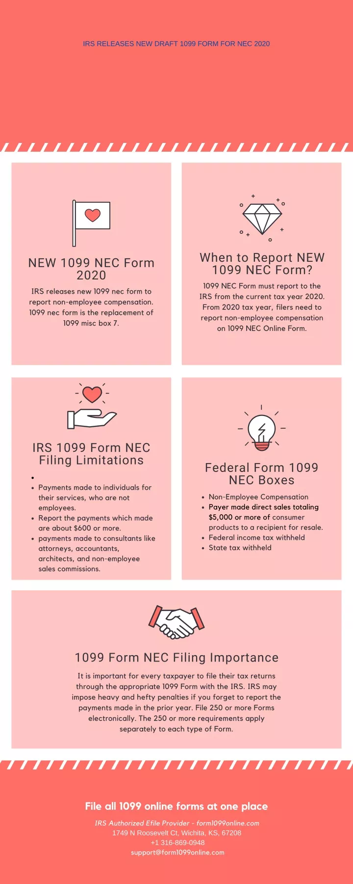 irs releases new draft 1099 form for nec 2020