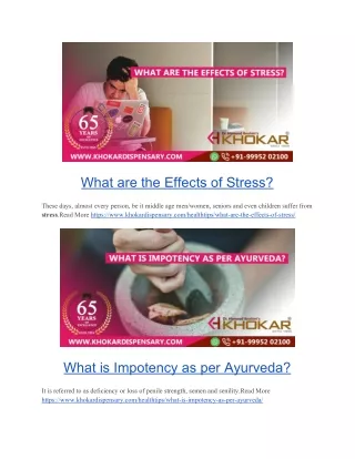 Ayurveda  Infertility Treatment for men &women
