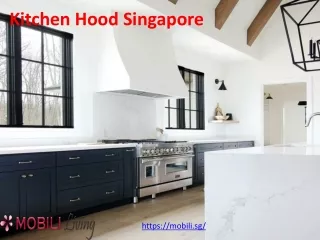 Kitchen Hood Singapore