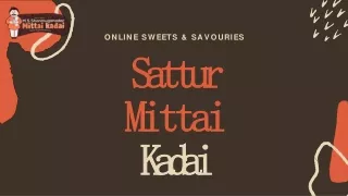 Sweets and Savouries Online